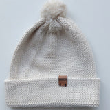 Knitted Baby Hat | 100% Baby Alpaca | Newborn & 3–6 Months (2.0)