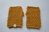 Fingerless Mittens | 100% Baby Alpaca | Fine-Knit Look (2.0)