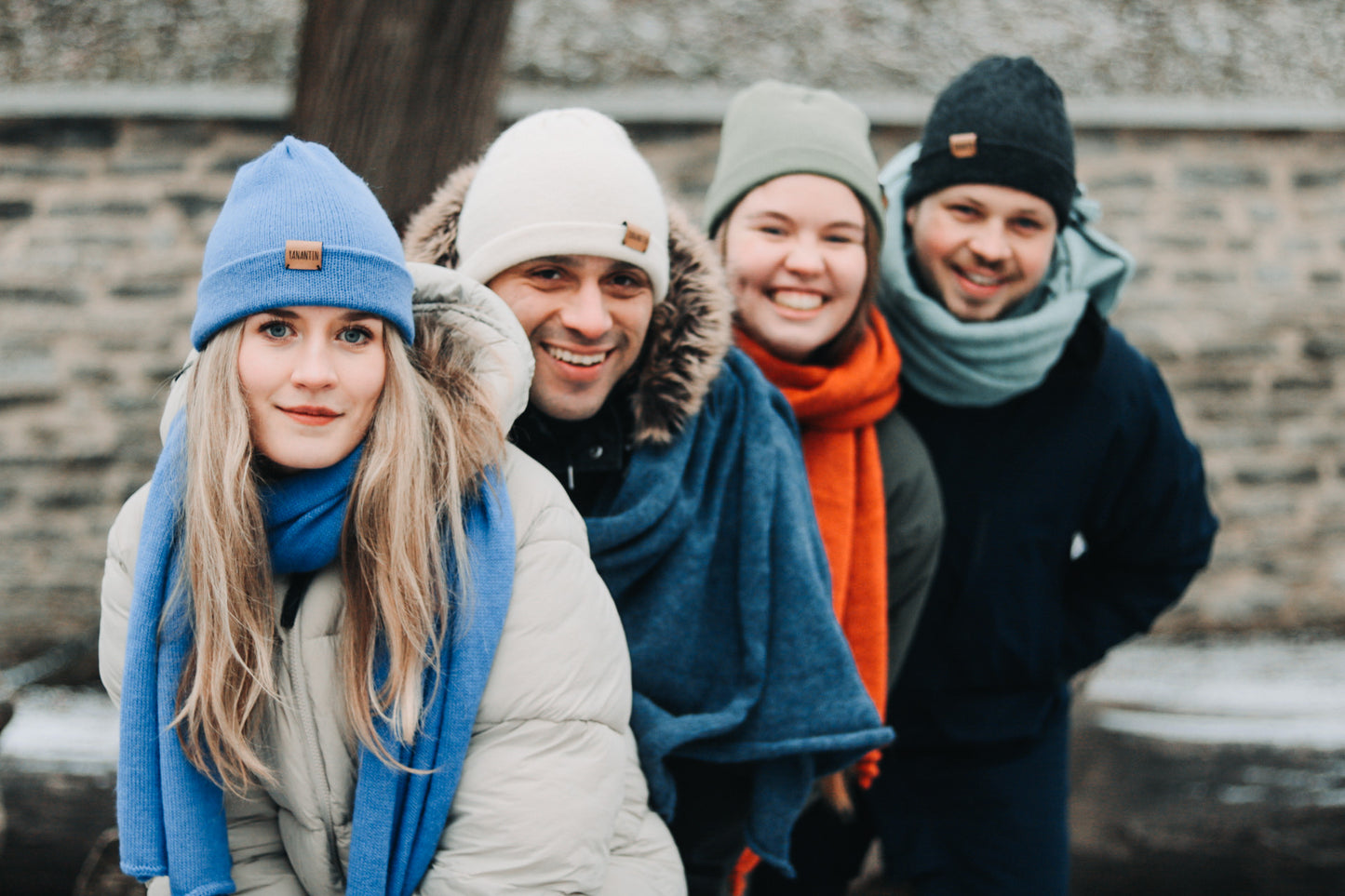 Knitted Hat | Lavender Fields | 100% Alpaca Wool