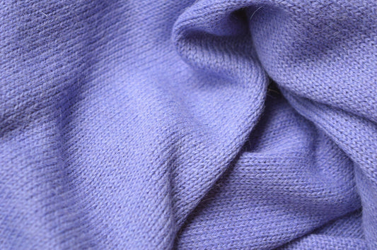 Knitted Scarf | Lavender Fields | 100% Alpaca Wool