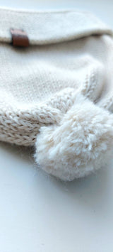 Knitted Baby Hat | 100% Baby Alpaca | Newborn & 3–6 Months (2.0)