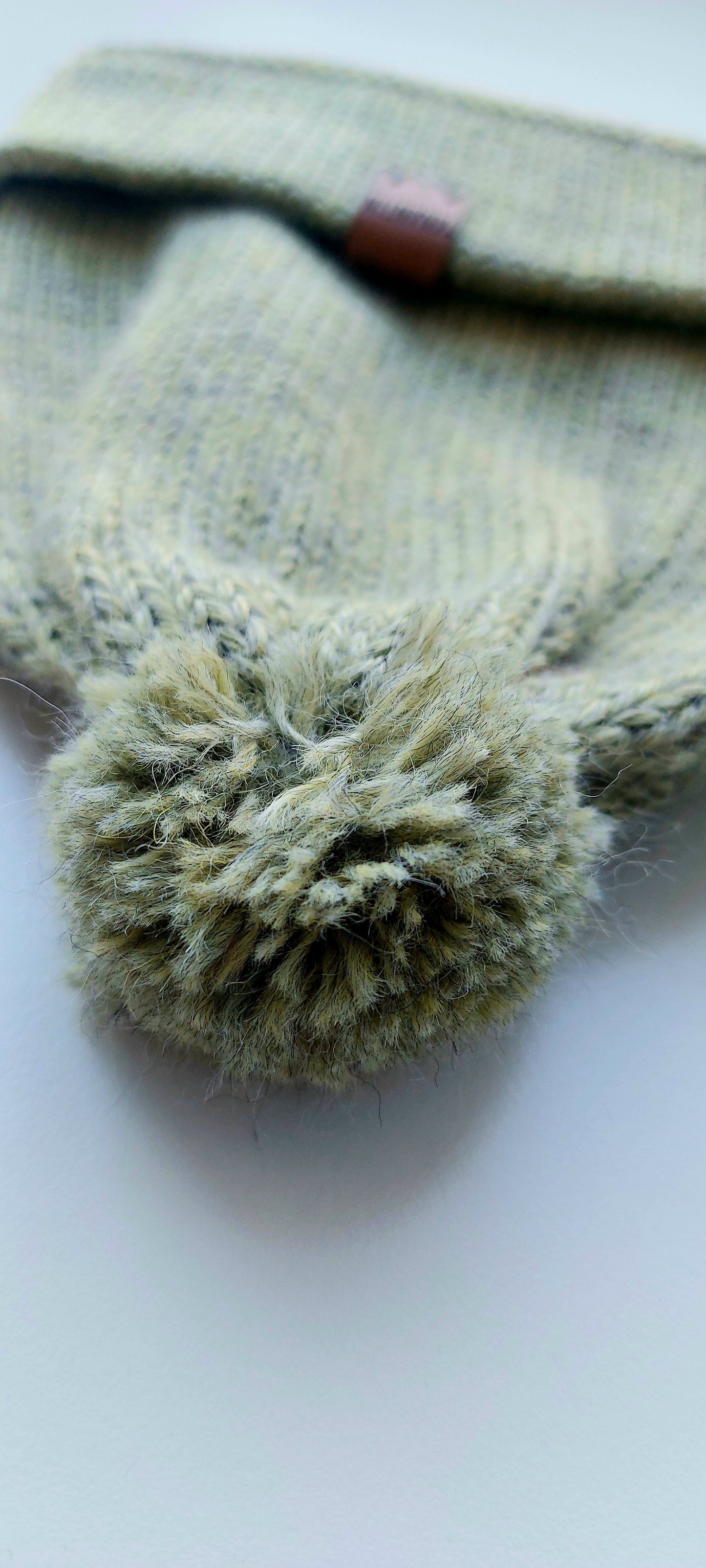 Baby Hat | 100% Baby Alpaca Wool | 3-6 Months | Baby Grass