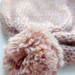 Baby Hat | 100% Baby Alpaca Wool | 3-6 Months | Baby Rose