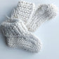 Baby Socks | 100% Baby Alpaca Wool | 3-6 Months | Baby Vanilla