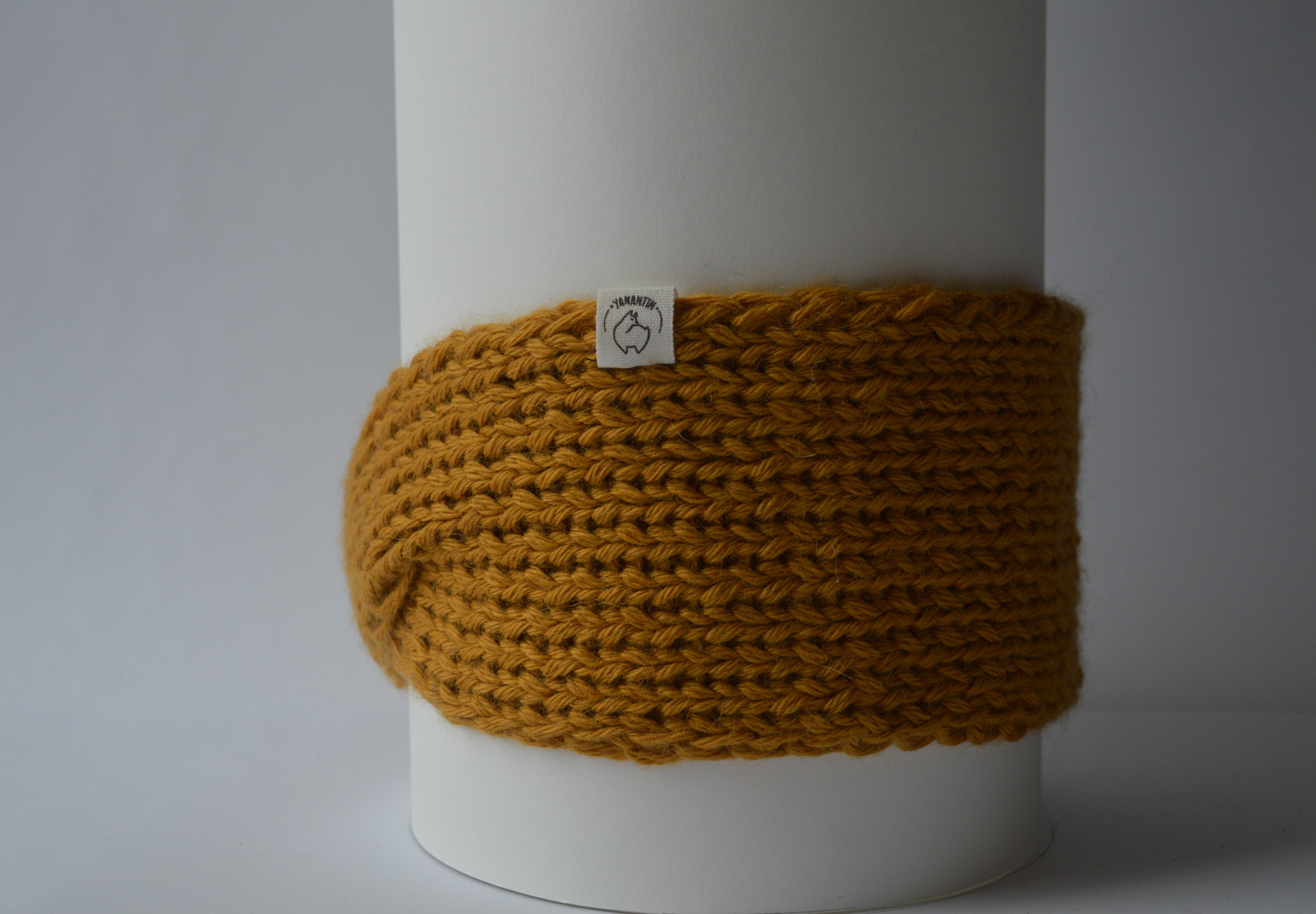 Knitted Headband | 100% Baby Alpaca | Chunky Style