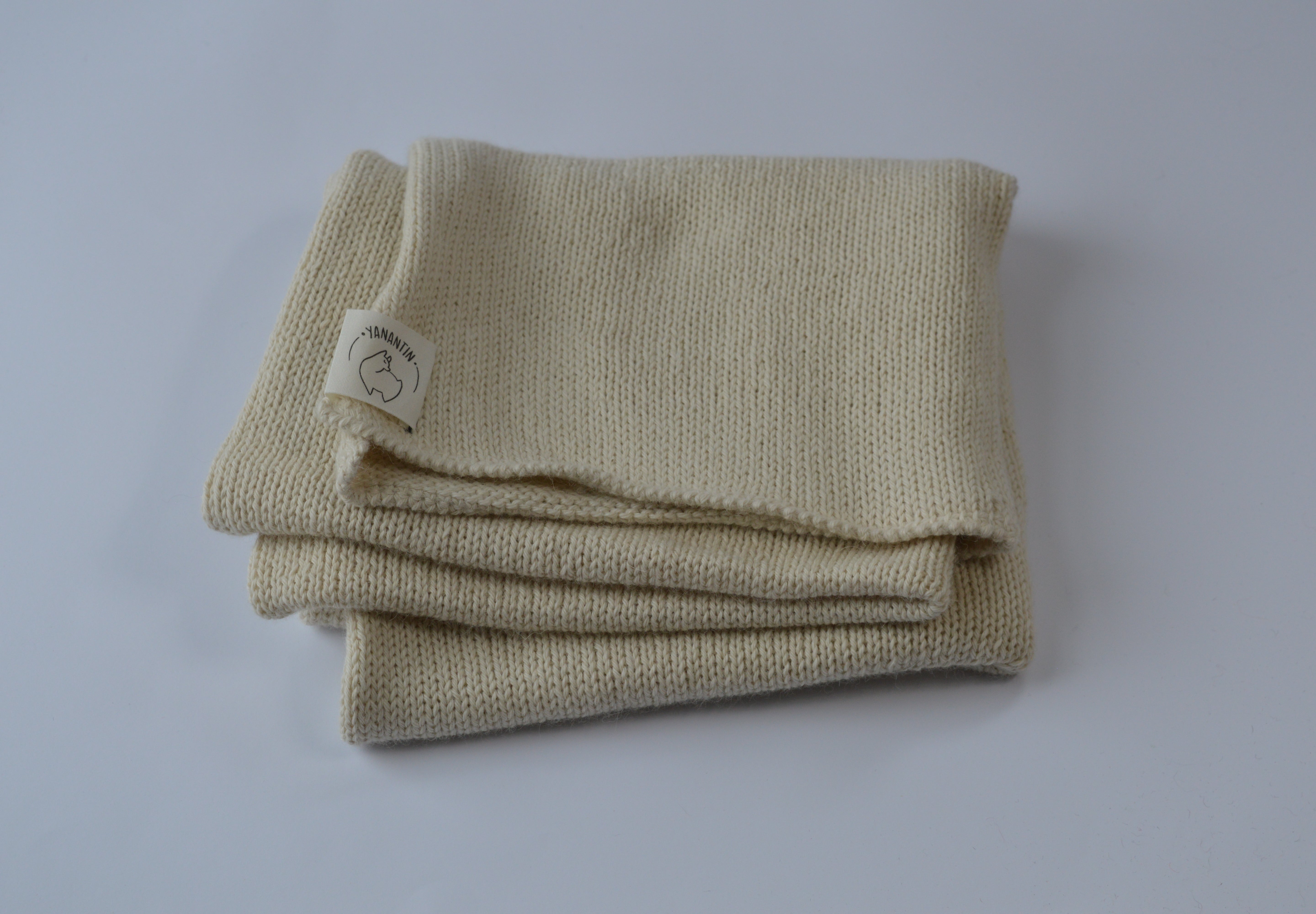 Knitted Scarf | 100% Baby Alpaca | Extra Large