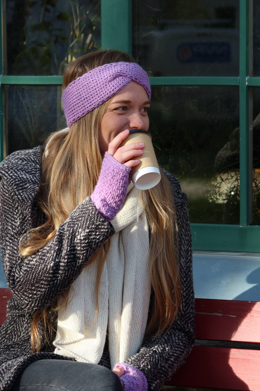 Knitted Headband | 100% Baby Alpaca | Chunky Style