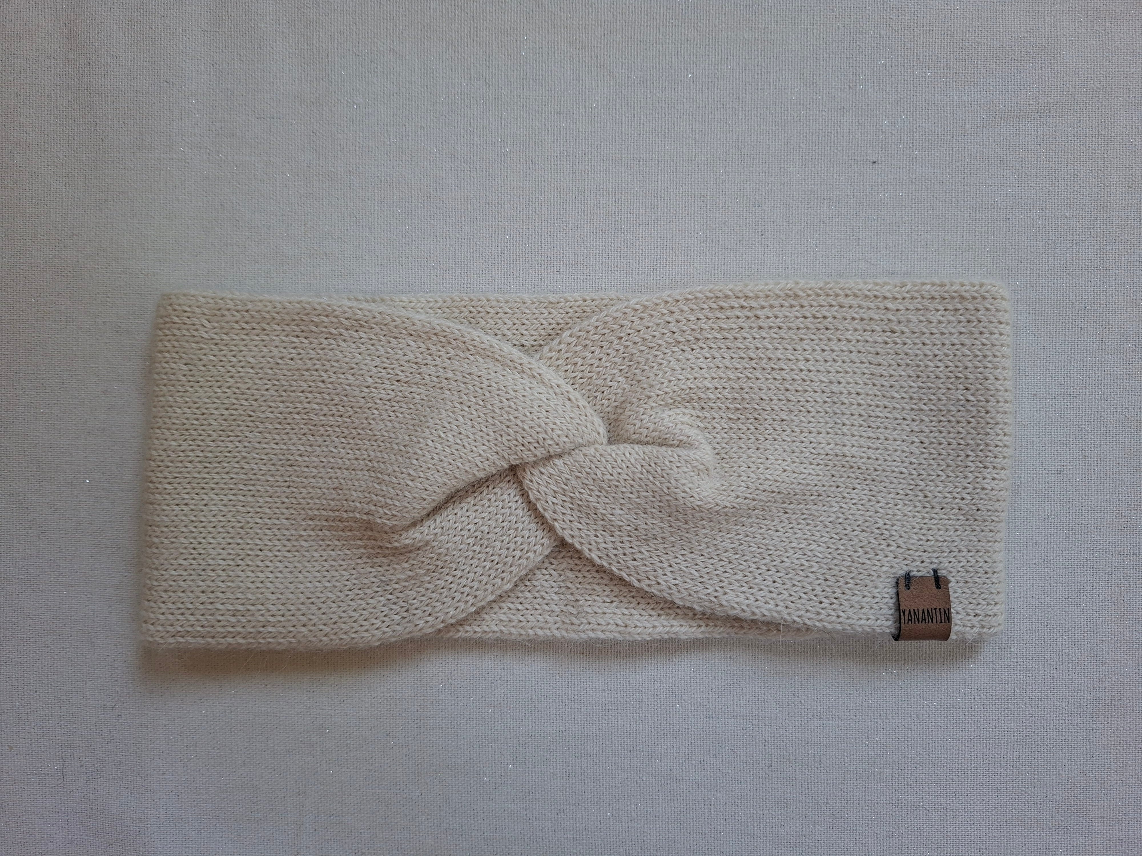 Finely Knitted Headband | 100% Alpaca Wool