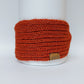 Knitted Headband | Rusty Orange | 100% Alpaca Wool