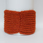 Knitted Headband | Rusty Orange | 100% Alpaca Wool