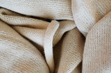 Extra Large Knitted Scarf | White Vanilla | 100% Alpaca Wool