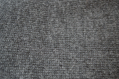 Extra Large Knitted Scarf | Stormy Night Grey | 100% Alpaca Wool