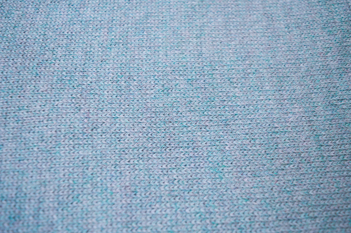 Knitted Scarf | Spring Breeze Blue | 100% Alpaca Wool