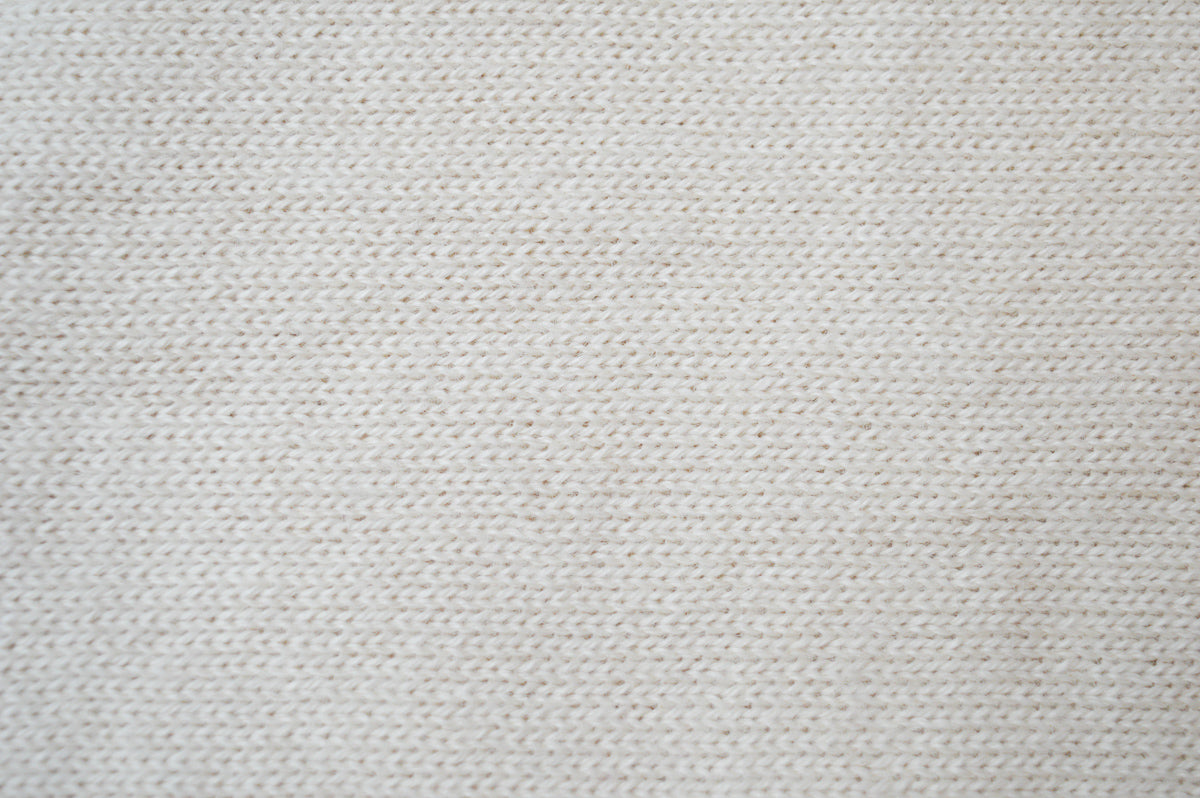 Extra Large Knitted Scarf | White Vanilla | 100% Alpaca Wool