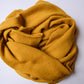 Knitted Scarf | Sunny Ocre | 100% Alpaca Wool