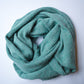 Knitted Scarf | Spring Breeze Blue | 100% Alpaca Wool