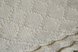 Knitted Baby Blanket | 100% Baby Alpaca | Undyed & Biodegradable (2.0)
