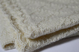 Knitted Baby Blanket | 100% Baby Alpaca | Undyed & Biodegradable (2.0)