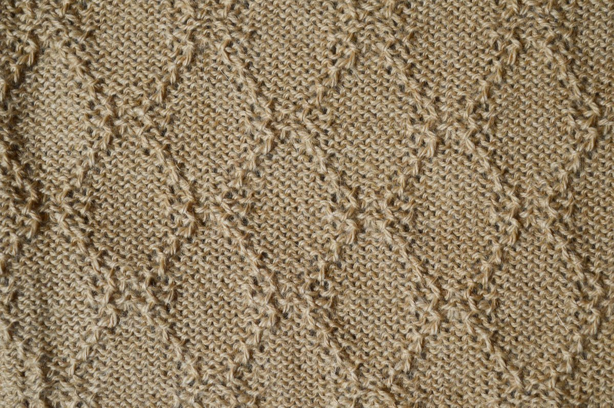 Knitted Baby Blanket | 100% Baby Alpaca | Undyed & Biodegradable (2.0)
