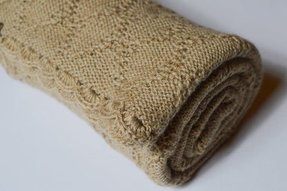Baby Blanket | 100% Baby Alpaca Wool | Baby Bear