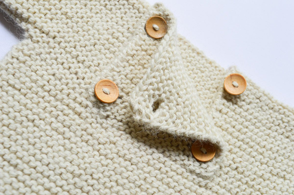 Baby Sweater | Baby Pastel | 100% Baby Alpaca Wool | 6-12 Months